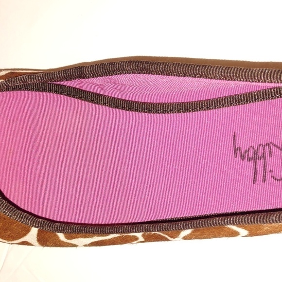 Sam and Libby Ballet Flats Giraffe Fur - Picture 11 of 12